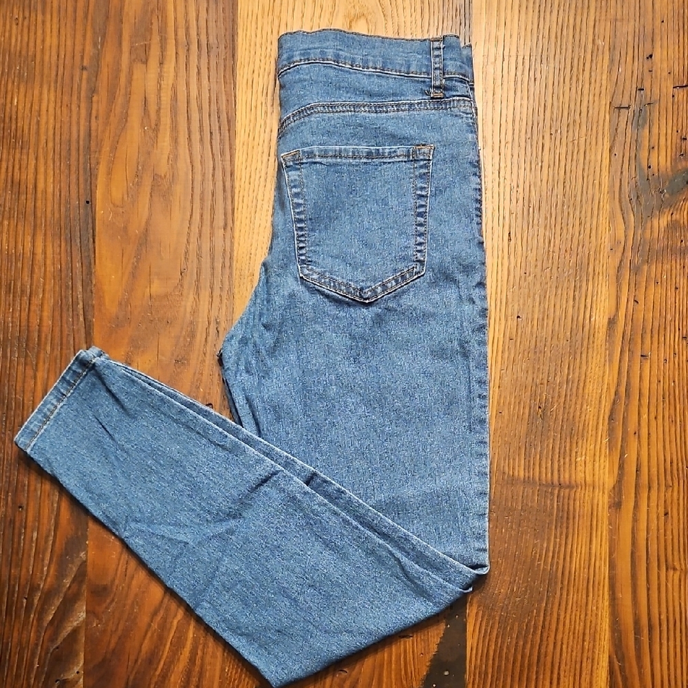 Forever 21 Light Blue Skinny Jeans